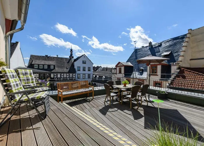 21 / Zentral / Terrasse / Seilbahn Blick Apartmán